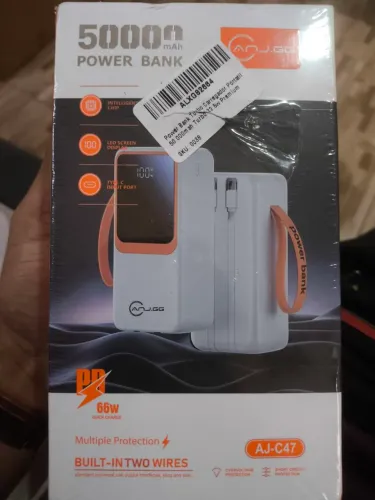 POWER CARREGADOR PORTÁTIL BANK TURBO 50.000mAh - ANJ.GG AJ-C47 ?