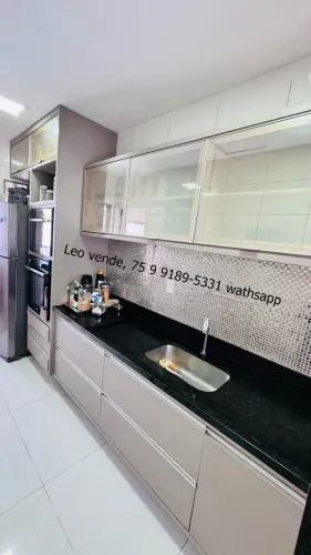 Leo vende, casa bairro Sim, 3\4 suíte closet, goumert, piscina, mobiliada