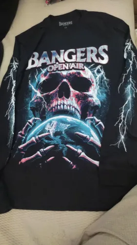Camiseta oficial do festival de Heavy Metal Bangers Open Air 
