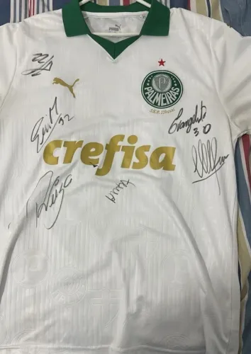 CAMISETA PALMEIRAS 2024/25 - PUMA AUTOGRAFADA