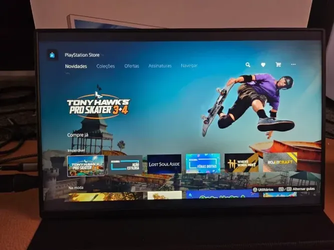 Monitor Portátil 16" 4K UHD+ (3840x2400) - 1200 Nits - Menos de 1 mês de uso