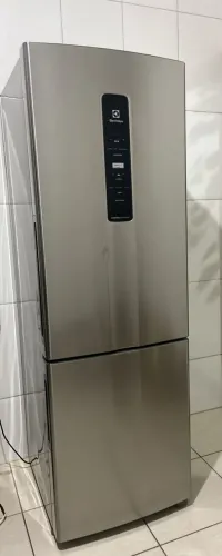 Geladeira Electrolux Frost Free Inverter Inox - Excelente Estado