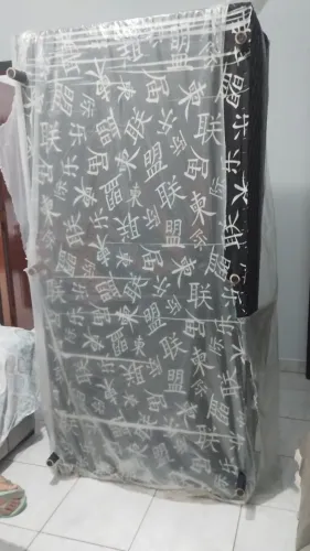 Cama box conjugada solteiro nova