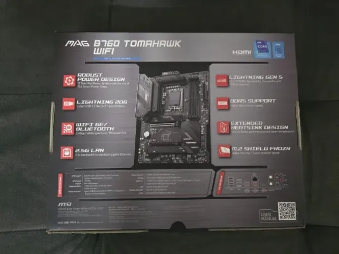 Placa Mãe MSI MAG B760 TOMAHAWK WIFI DDR5