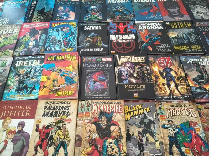 Coleção de Revista de Super Heróis (Mais de 100 Ítens)