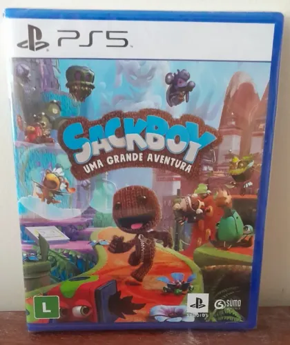 Sackboy Uma Grande Aventura Jogo Ps5 Mídia Física Novo Lacrado