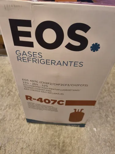 Gás refrigerante EOS R407C
