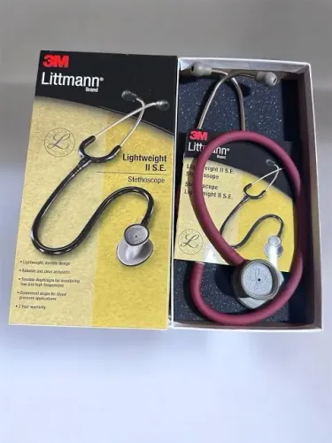 Estetoscópio Littmann Lightweight II SE Burgundy - Excelente Estado