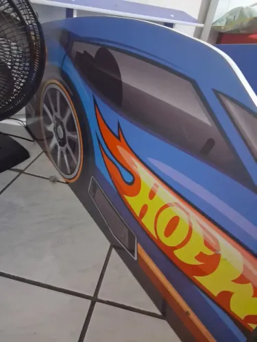 Cama hot wheels infantil