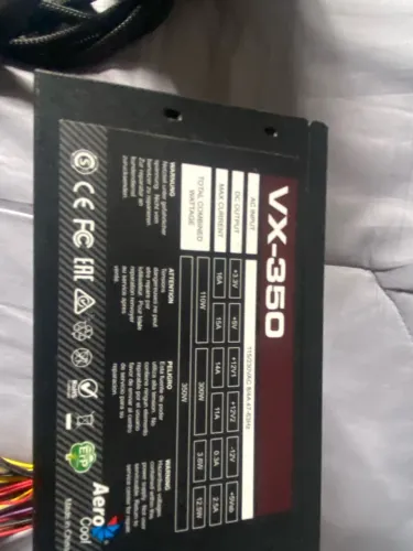 Fonte Aerocool VX-350 350W, para PC desktop