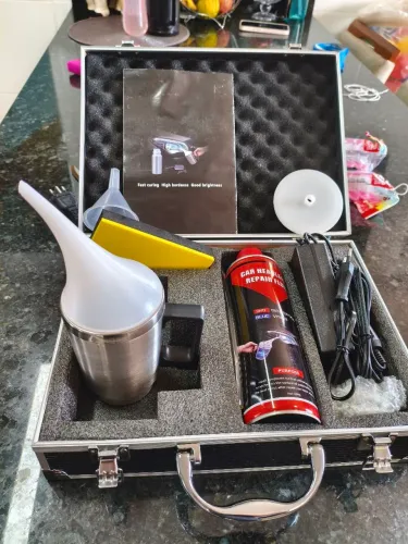 Kit revitalizandor de faróis