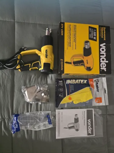 Soprador térmico Vonder 1500w