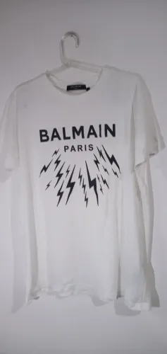 Camisa Balmain ( edição limitada) cor: branca ( Raios). Tam. M. Original. Made in Portugal