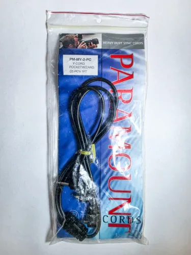 Paramount Cords - Heavy Duty Sync Cords (MY-2PC Miniphone to PC PC 1 ft 1 ft 1 ft)