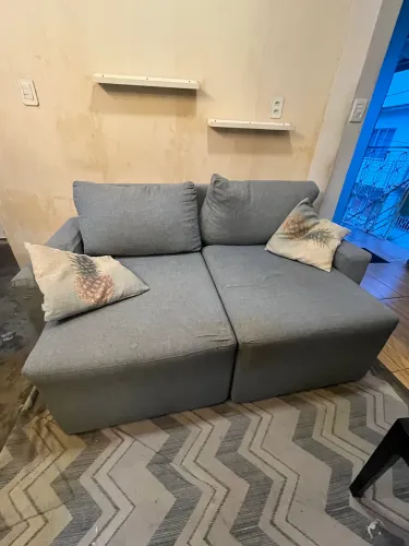 Sofá dois lugares retrátil