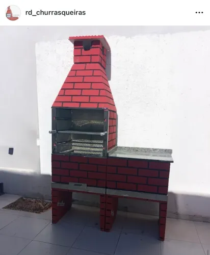 Churrasqueira pré moldada 1.200