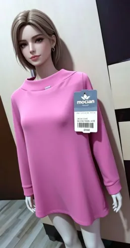 Blusa de moletom Rosa mocian