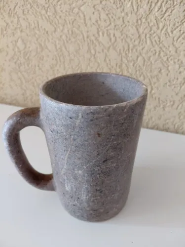 copo de chopp em pedra sabão