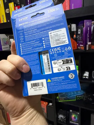 SSD NM610PRO NVME 500GB LEXAR 3300MB/S (novo)