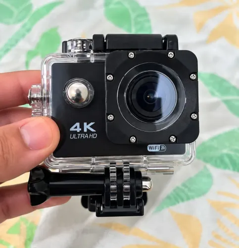 CÂMERA 4K NOVA NA CAIXA COM NOTA FISCAL