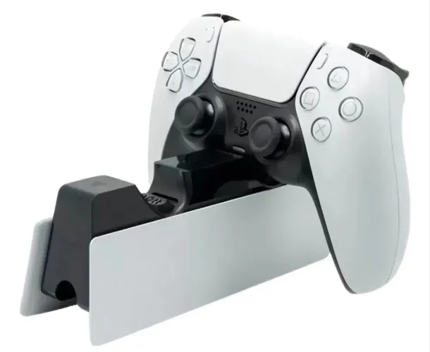 Vendo controle PS5 e base de carregamento