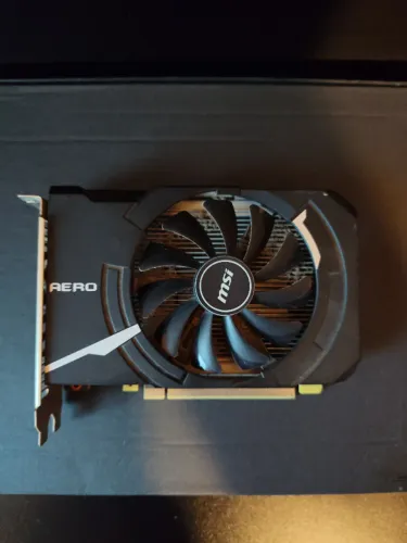 Placa de Video MSI GeForce GTX 1050 AERO ITX 2G OC GDDR5 128-bit