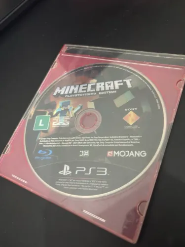 Kit 6 Jogos PS3 - Minecraft F1 PES Cavaleiros Zodíaco R$80