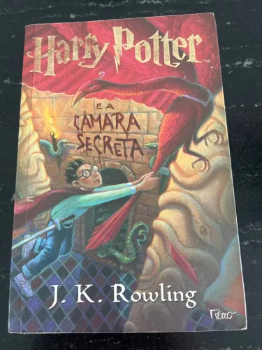 Livro harry potter e a câmara secreta