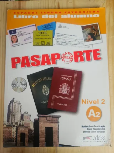 Pasaporte ELE Nivel 2 (A2), livro de espanhol