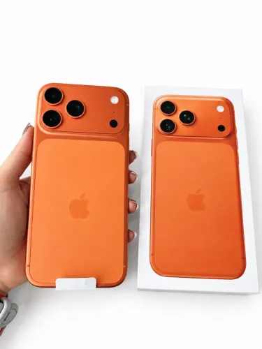 iPhone 17 Pro Max Laranja 256GB | Lacrado na caixa