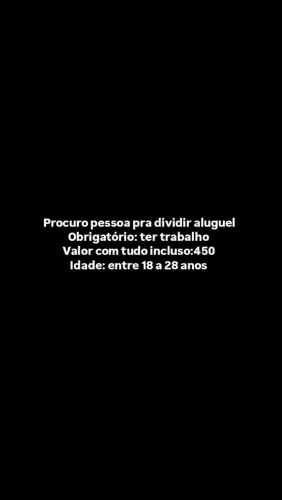 Quarto em apartamento 
