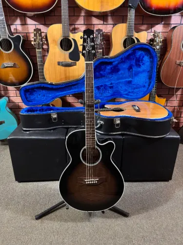 Violão Takamine japonês Ptu 121 gbb ct4bii regulado elixir ANALISO TROCAS