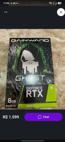 Placa de video Rtx 3060ti