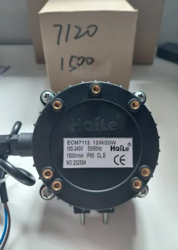 Micro Motor ECM 7112 Bivolt 1500rpm Ip65 Motor Eletrônico