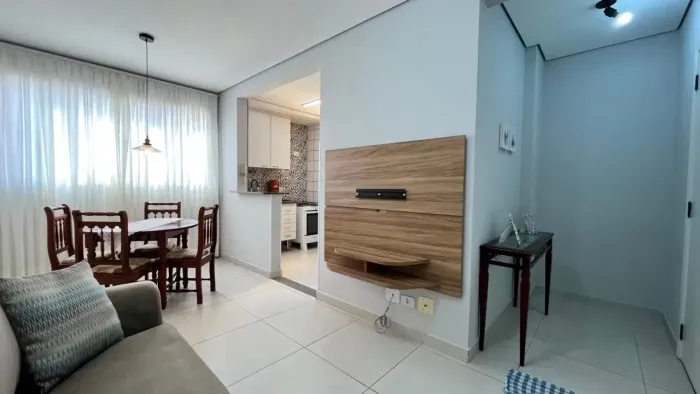 SAINT GERMAIN | Apartamento MOBILIADO para locação, 1 quarto, banheiro, sala e cozinha por