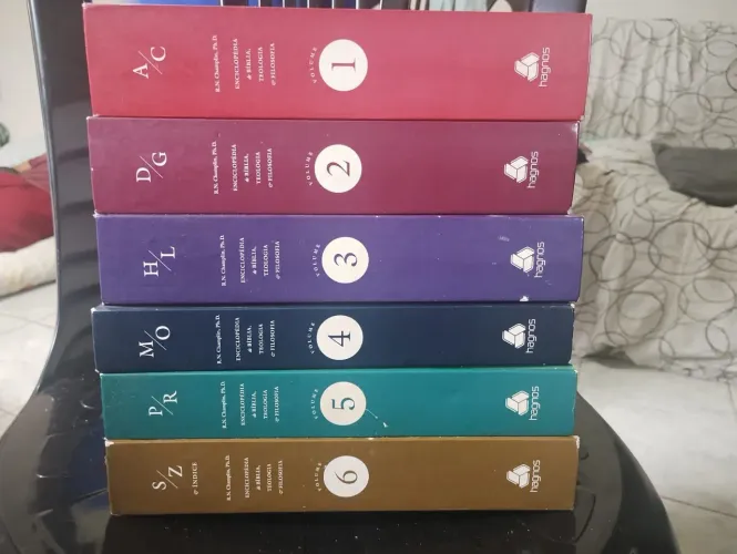 Coleção completa-enciclopédia de Bíblia teologia e filosofia- R. N. Champlin (6 volumes)