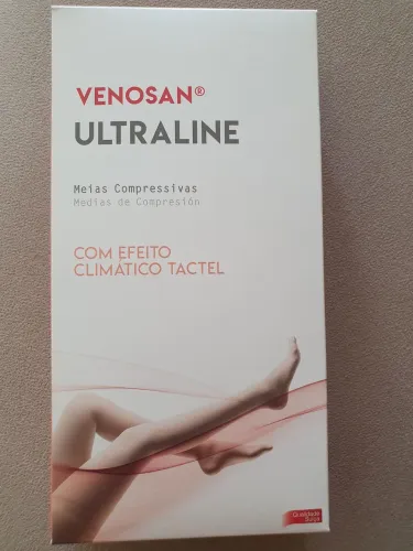 Meias venosan ultraline tam p,m,g promoção
