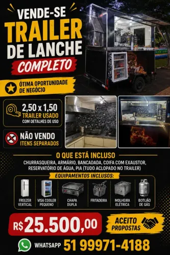 Trailer de lanche