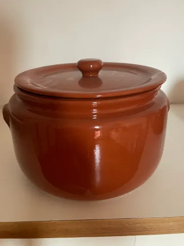 Caçarola cerâmica esmaltada super grande
