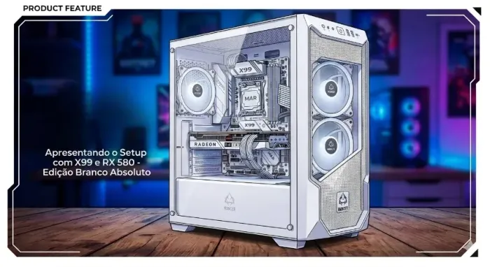 Computador gamer completo.