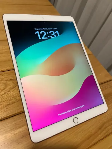 ipad air 3ª geração | ouro rosé, wifi+celular, 64gb | usado em ótimas