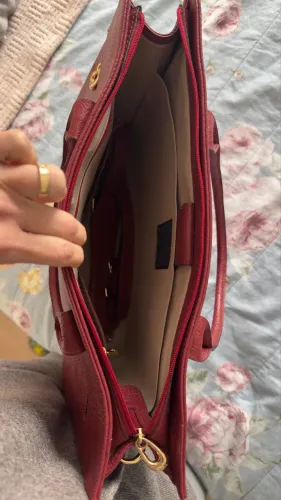 Bolsa em couro Laci Baruffi