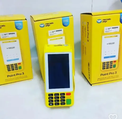 Máquina de cartão Mercado pago 