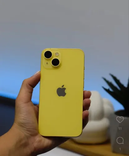 iPhone 14Plus 128GB (83%)  Cor AMARELO 