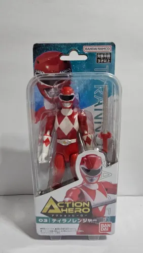 Action Figure Power Ranger Vermelho Mighty Morphin Bandai