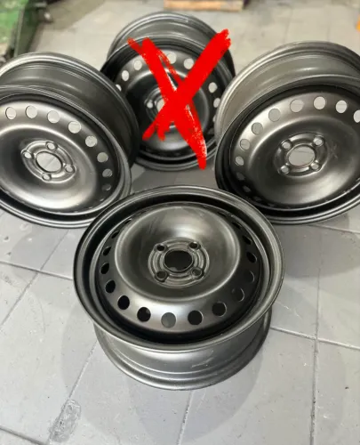 Roda de ferro aro 15 4x108