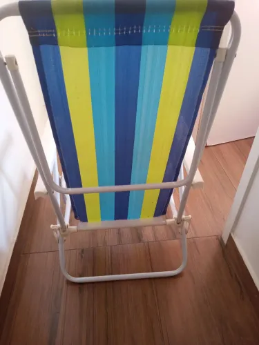 Cadeira de praia guarda sol e esteira combo
