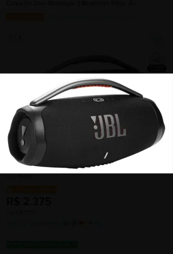 Caixa de som Bombox 3