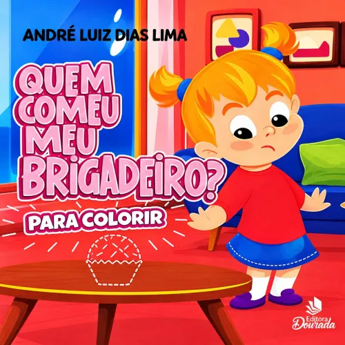 Livro de Colorir "Quem comeu meu brigadeiro"