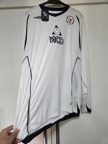 Camisa Metallurg Donetsk 2009-10 Home Mangas Longas nova original